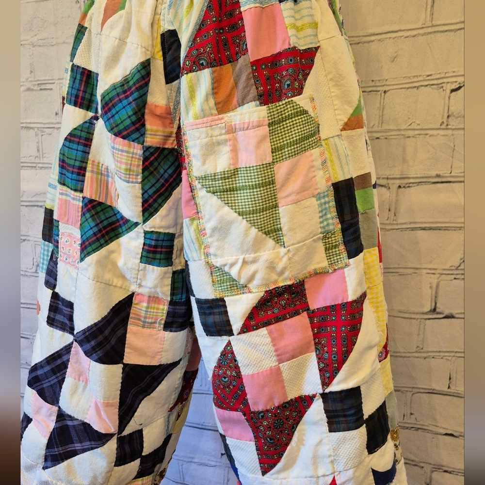 Patchwork Women's Bloomers Multi Colored NWT - image 5